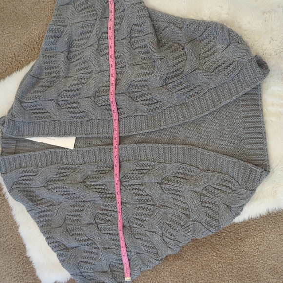 ENTRO Long Sleeve Cable Knit Cardigan ~ NWT - Picture 10 of 10